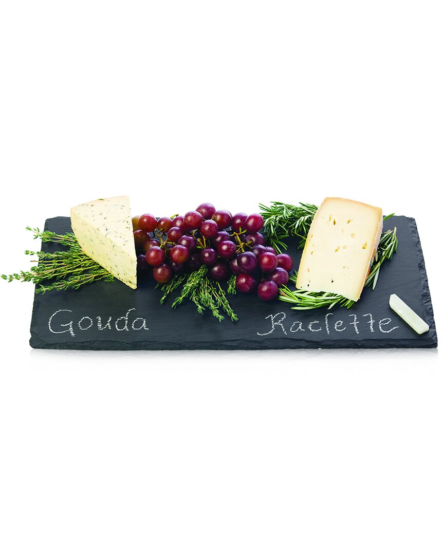 True Slate Cheese Board & Chalk Set