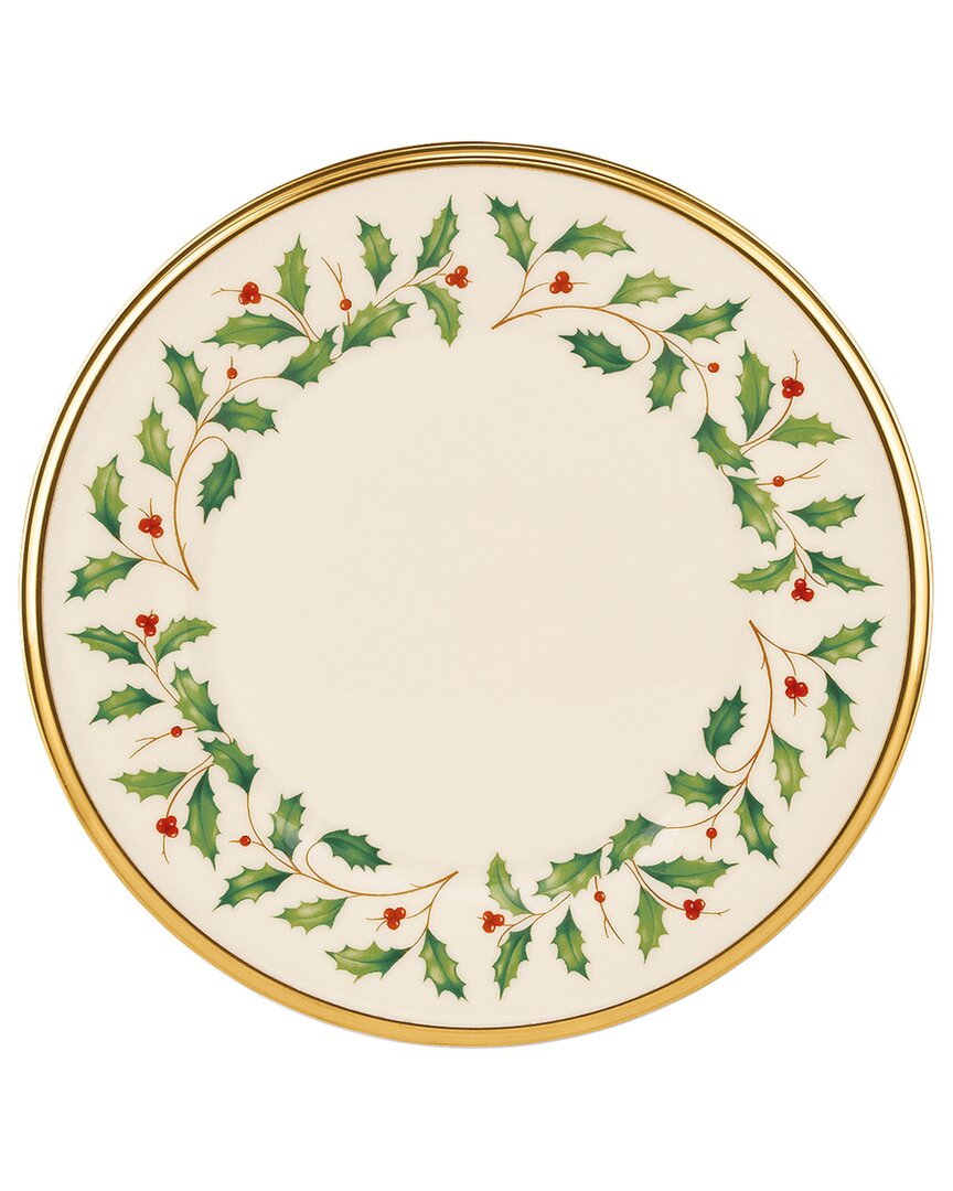 Shop Lenox Holiday Salad Plate In Multicolor