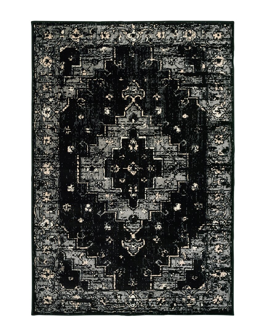 Lr Home Inissia Area Rug In Black