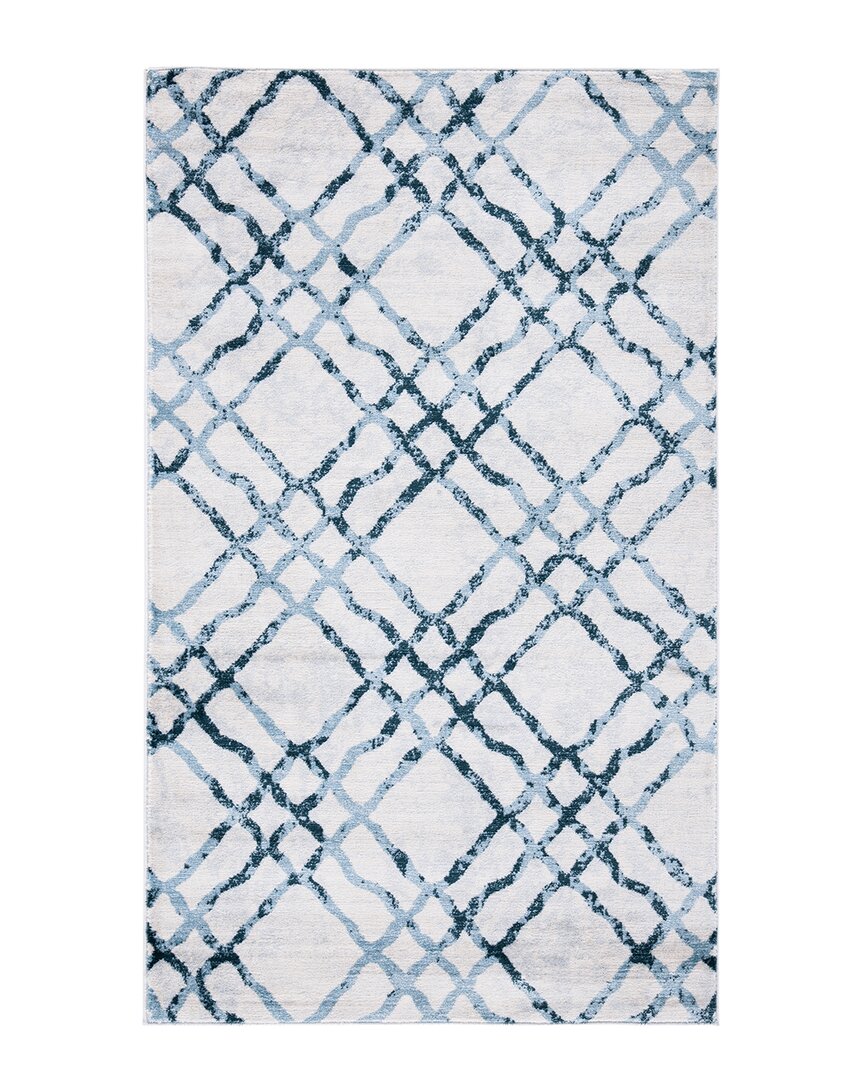 Martha Stewart Isabella Polypropylene Pile Rug In White