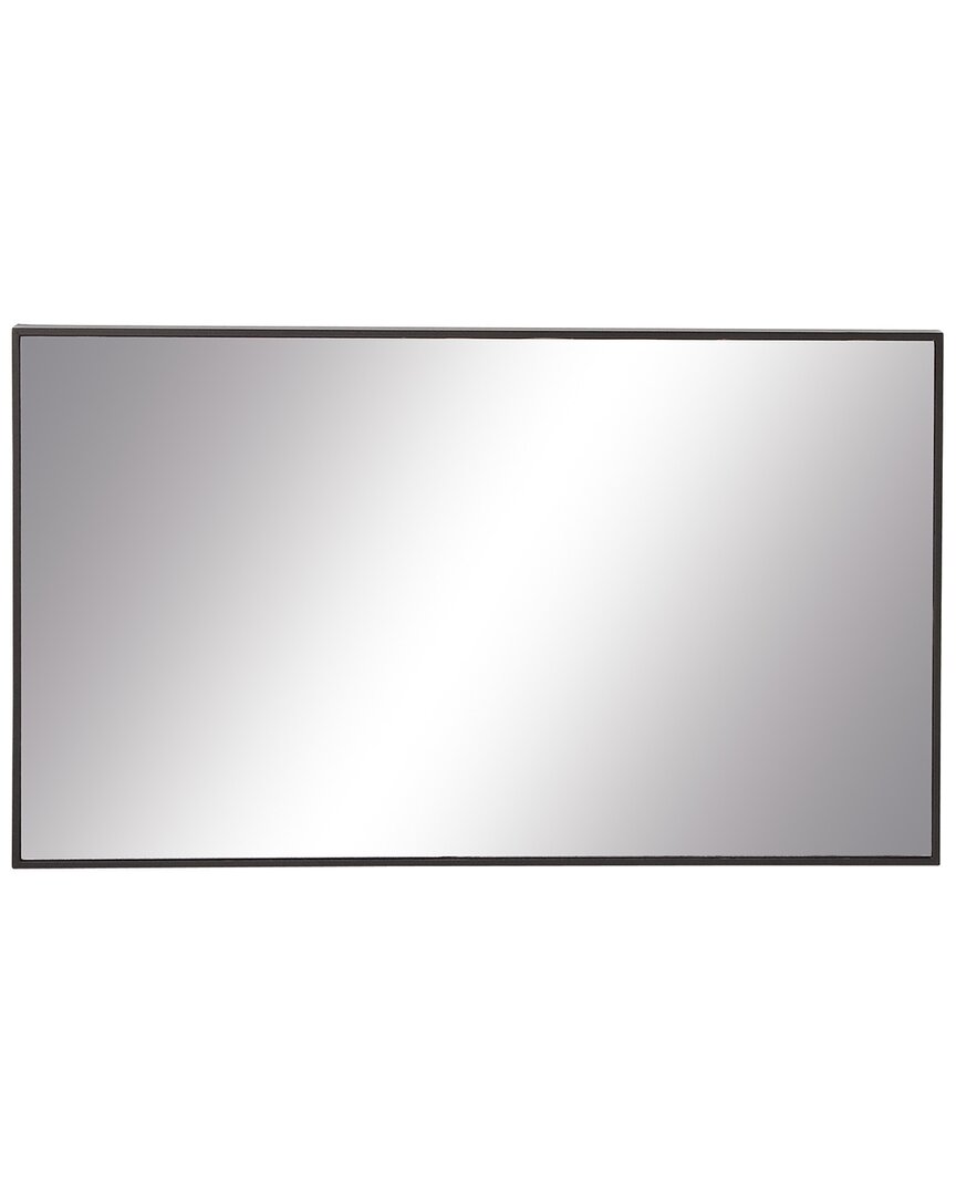 Peyton Lane Rectangle Wall Mirror In Black