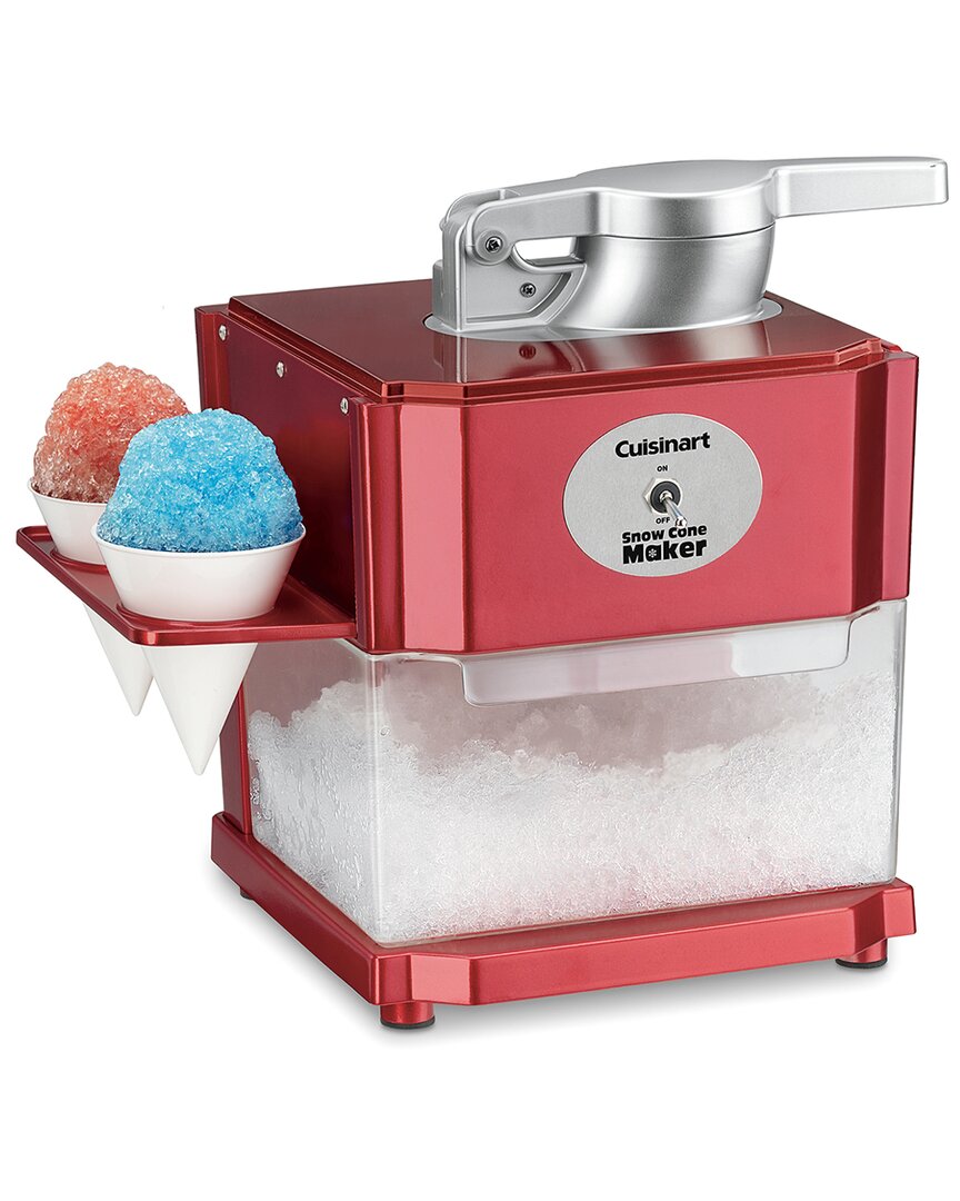 Cuisinart Snow Cone Maker In Red