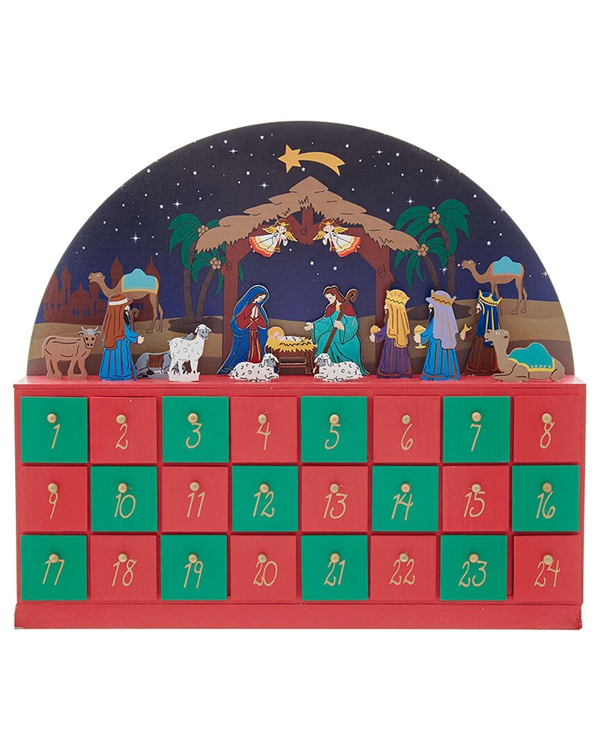Kurt Adler Advent Calendar In Multi