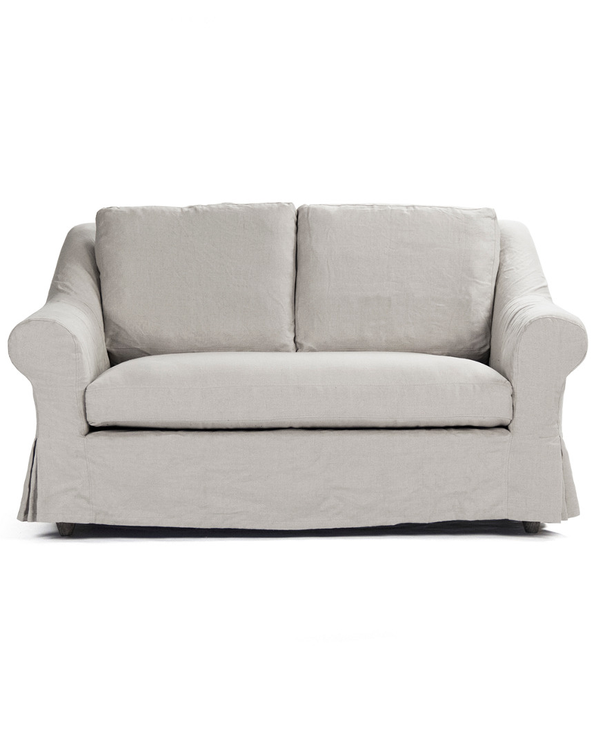 Zentique Albine Settee In White