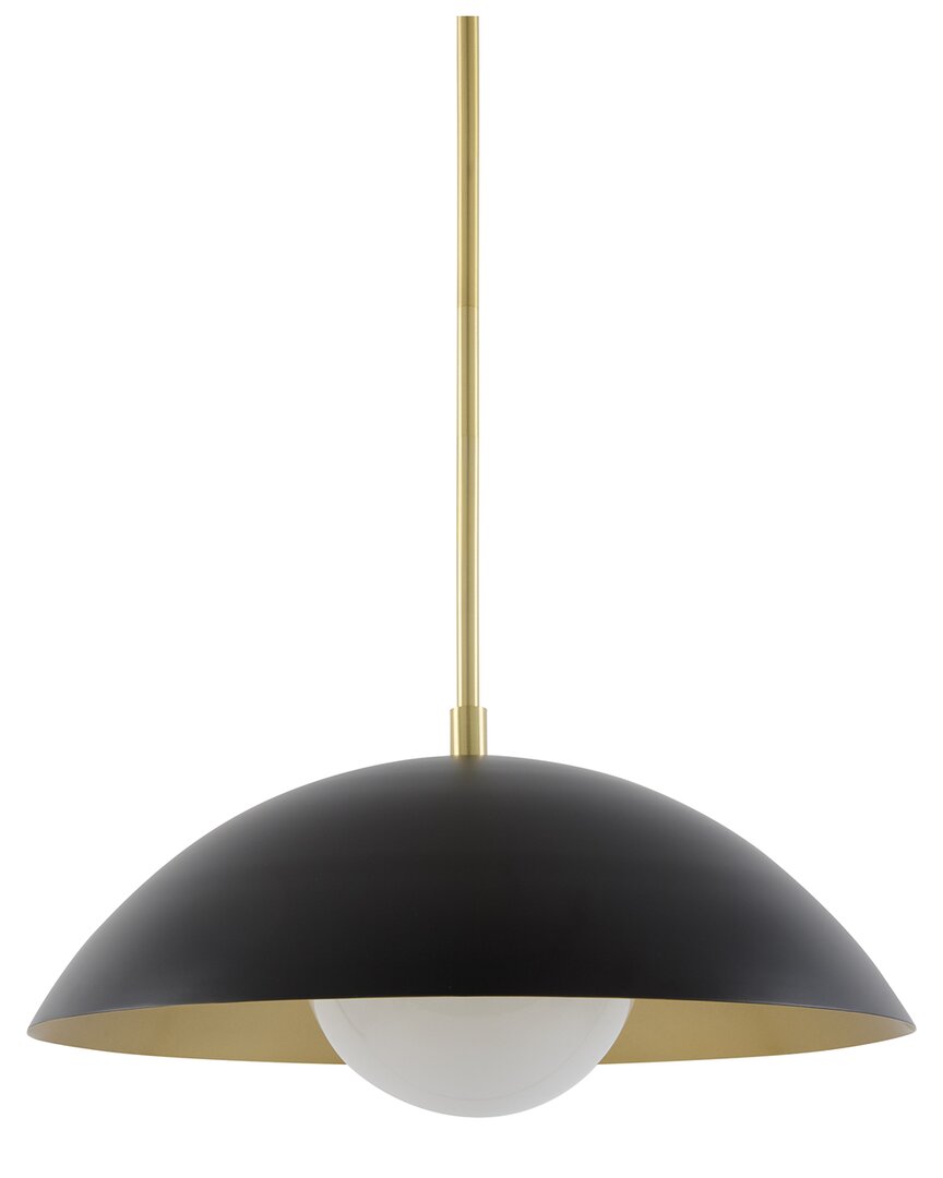Surya Livabliss Corvane Accent Floor Lamp In Black