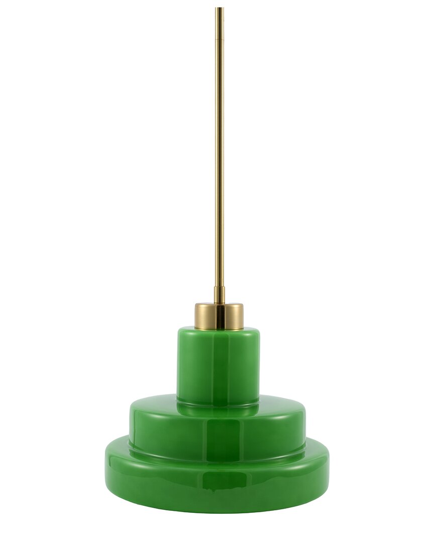 Livabliss Surya Eldra Pendant In Green