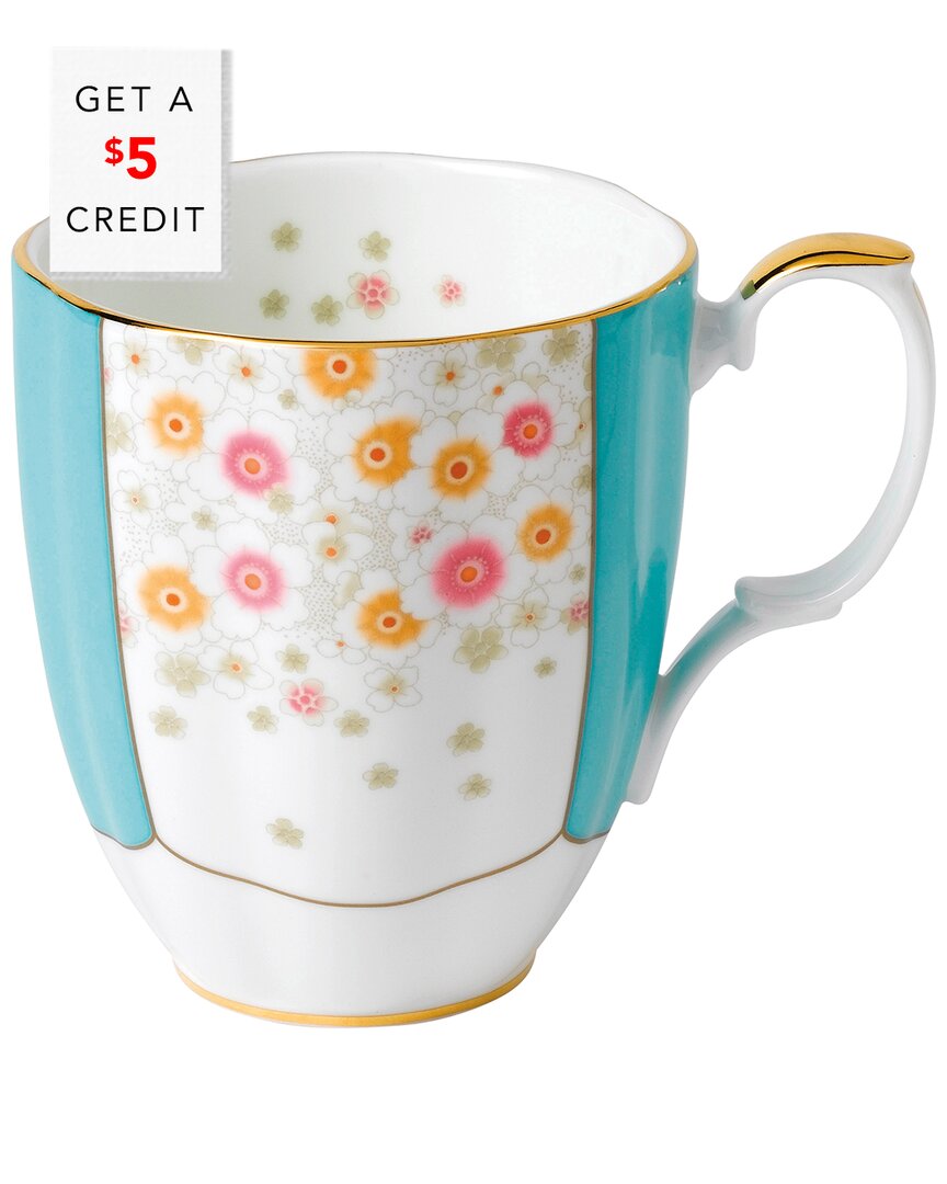 Royal Albert 100 Years Of  1930 Mint Deco Mug With $5 Credit