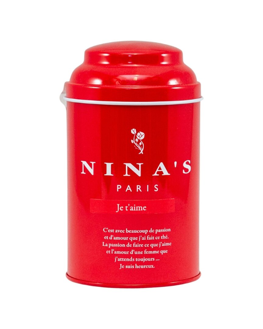 Nina's Paris Je T'aime Gift Tin Pack Of 6