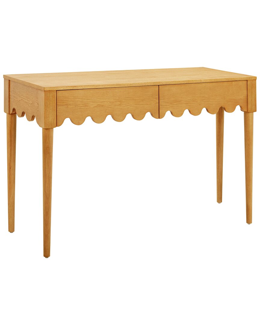 Tov Furniture Oodle Natural Ash 2-drawer Desk