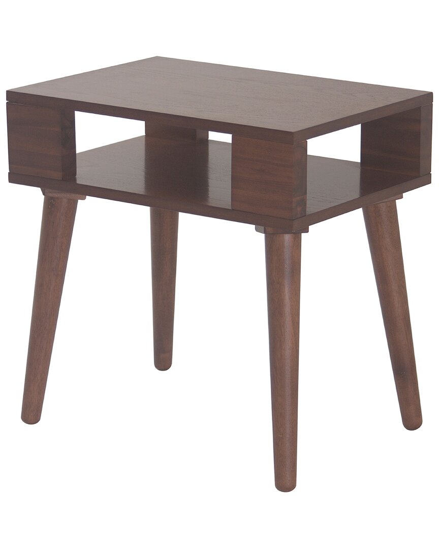 Shop Ink+ivy Jayce Mid Century Wood End Table In Brown