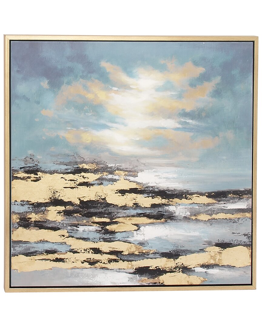 Peyton Lane Wood Contemporary Abstract Framed Wall Art