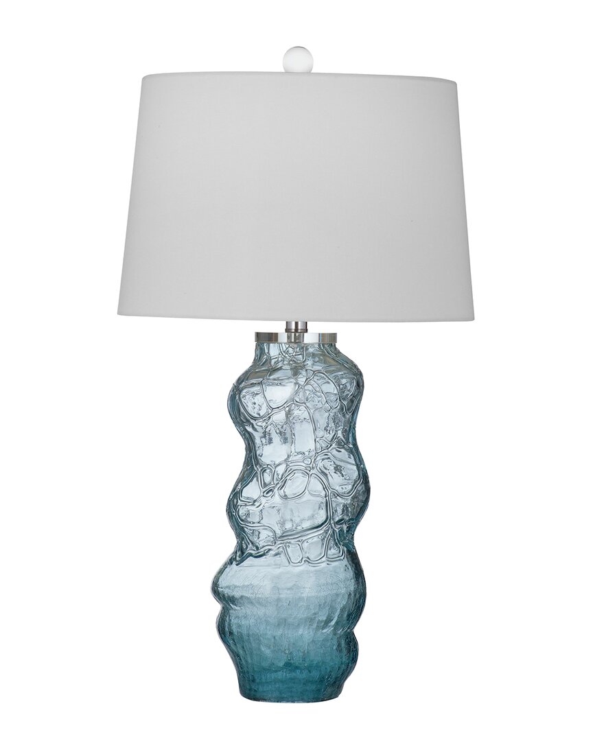Bassett Mirror Atchison Table Lamp In Blue