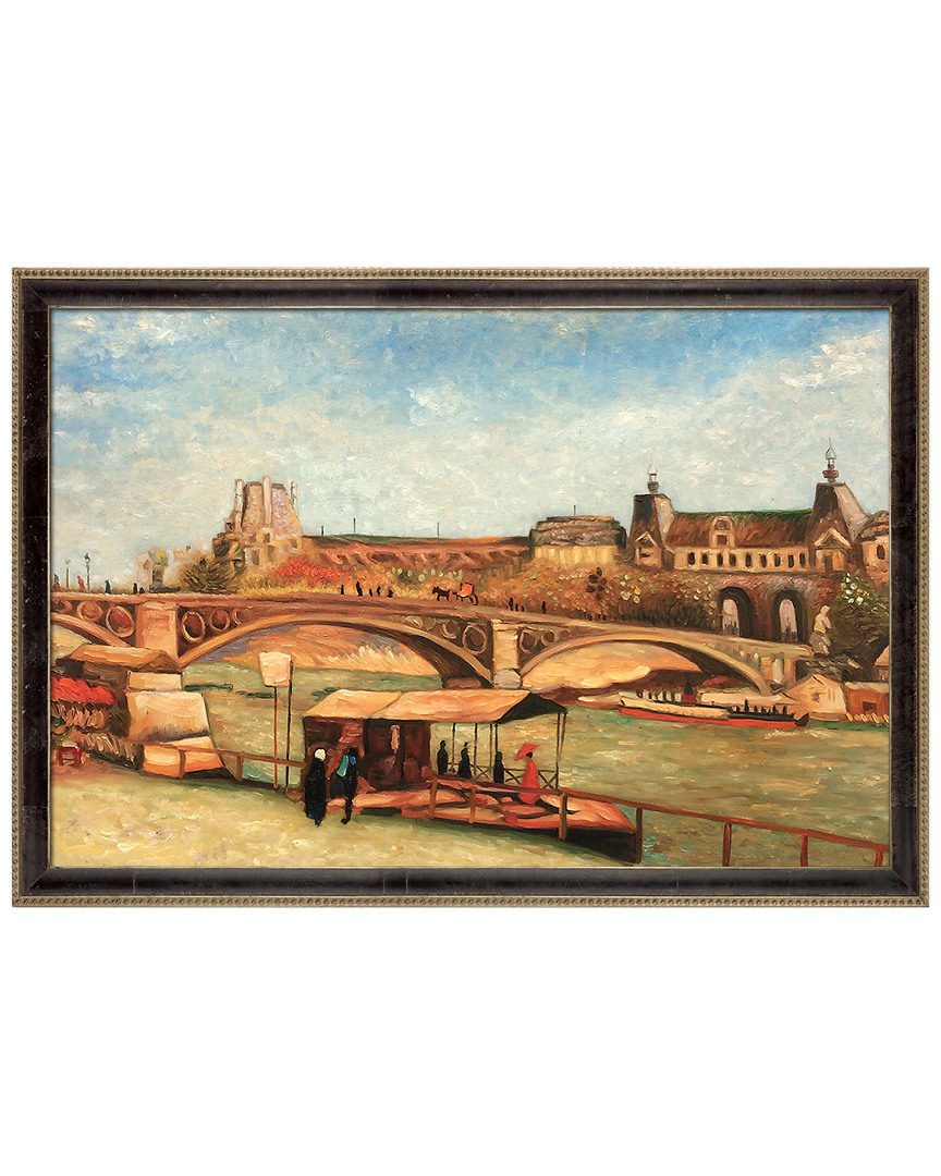 Overstock Art The Pont Du Carrousel And The Louvre, 1886 By Vincent Van Gogh