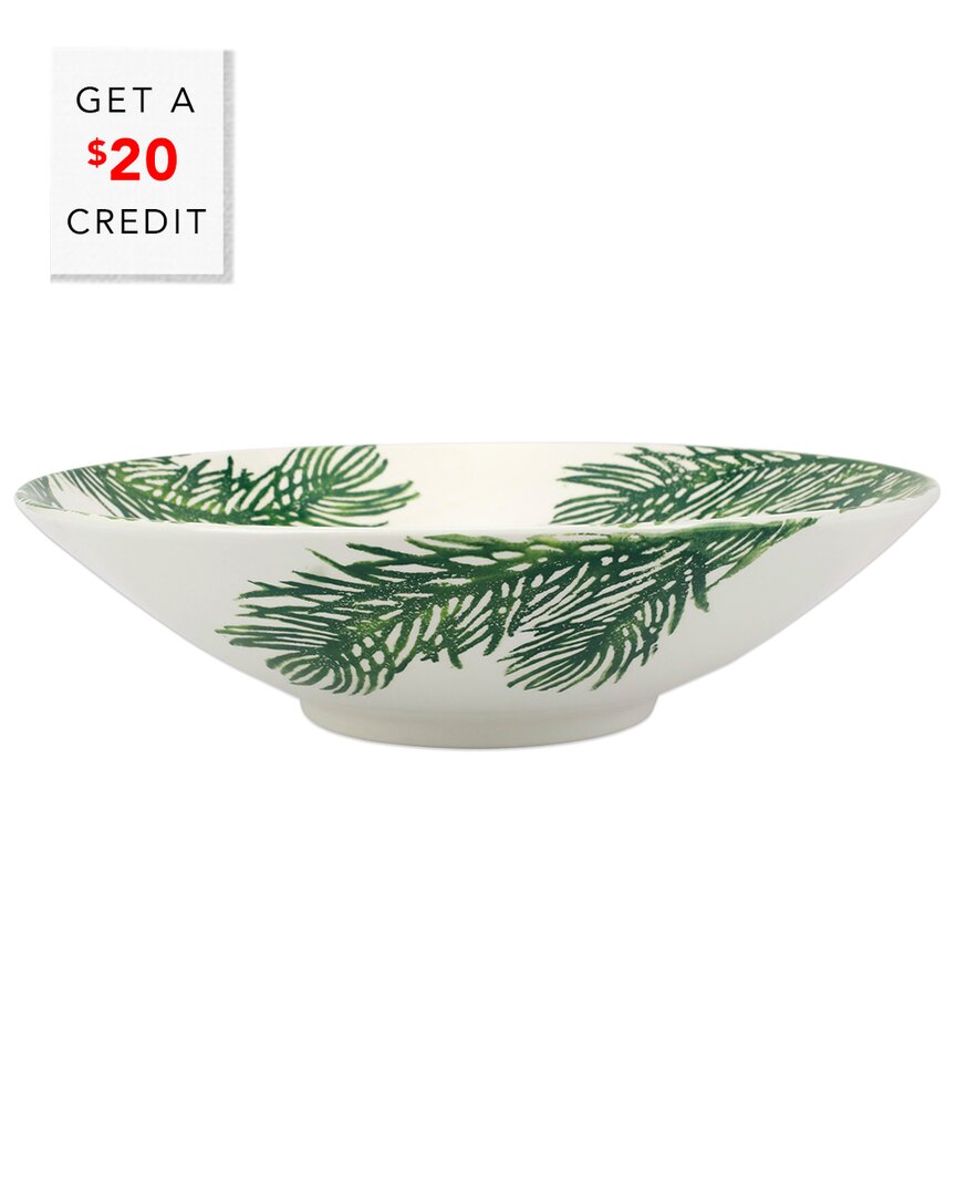 Vietri Nutcrackers Large Serving Bowl In Blue