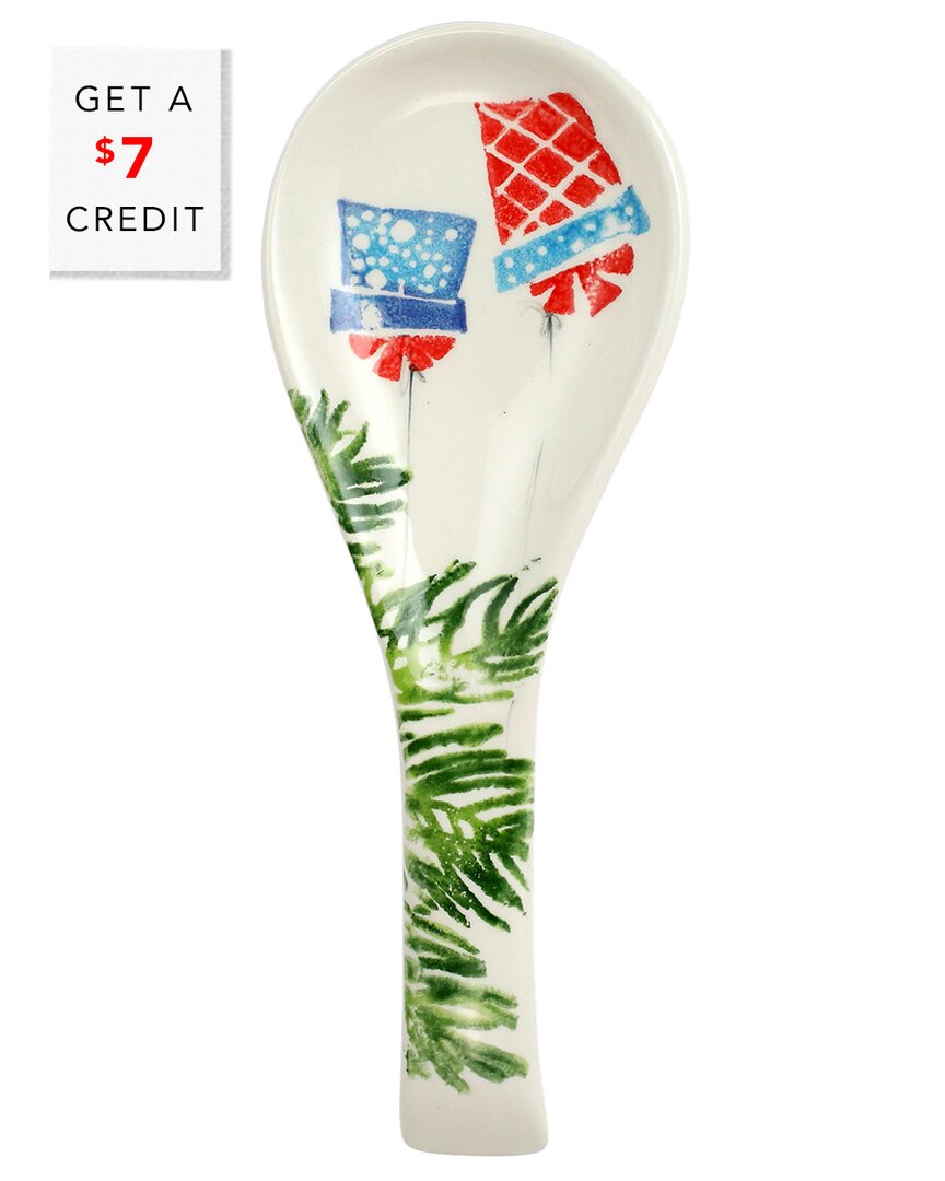 Shop Vietri Nutcrackers Spoon Rest With $7 Credit In Multi