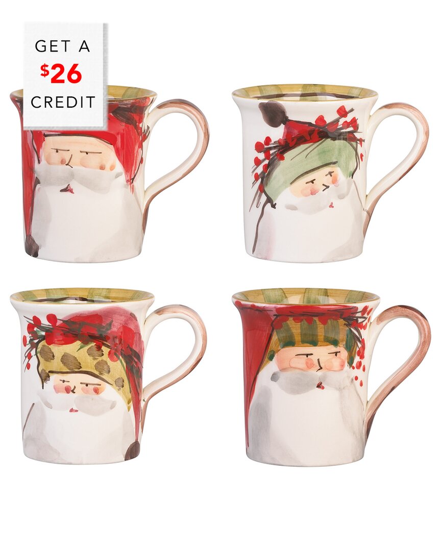 Vietri Old St. Nick Mug In Multi