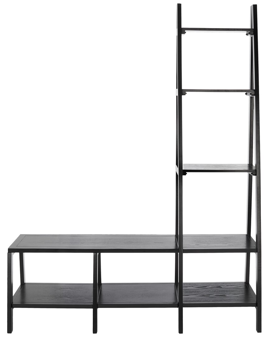 Safavieh Elwin 8-shelf Etagere In Black