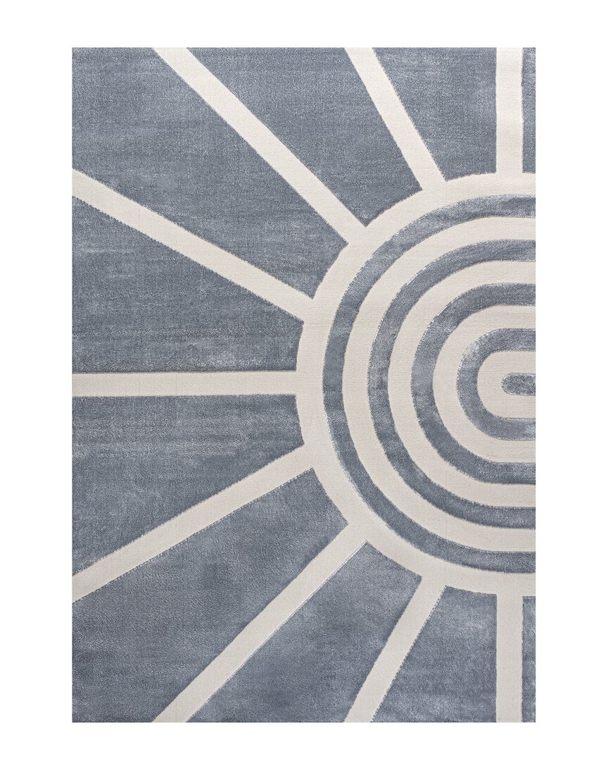 JONATHAN Y JONATHAN Y AELIUS MIDCENTURY SCANDINAVIAN ABSTRACT SUN TWO-TONE HIGH-LOW AREA RUG