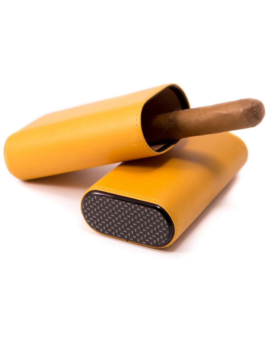 Bey-berk Telescoping Carbon Fiber 3-cigar Holder