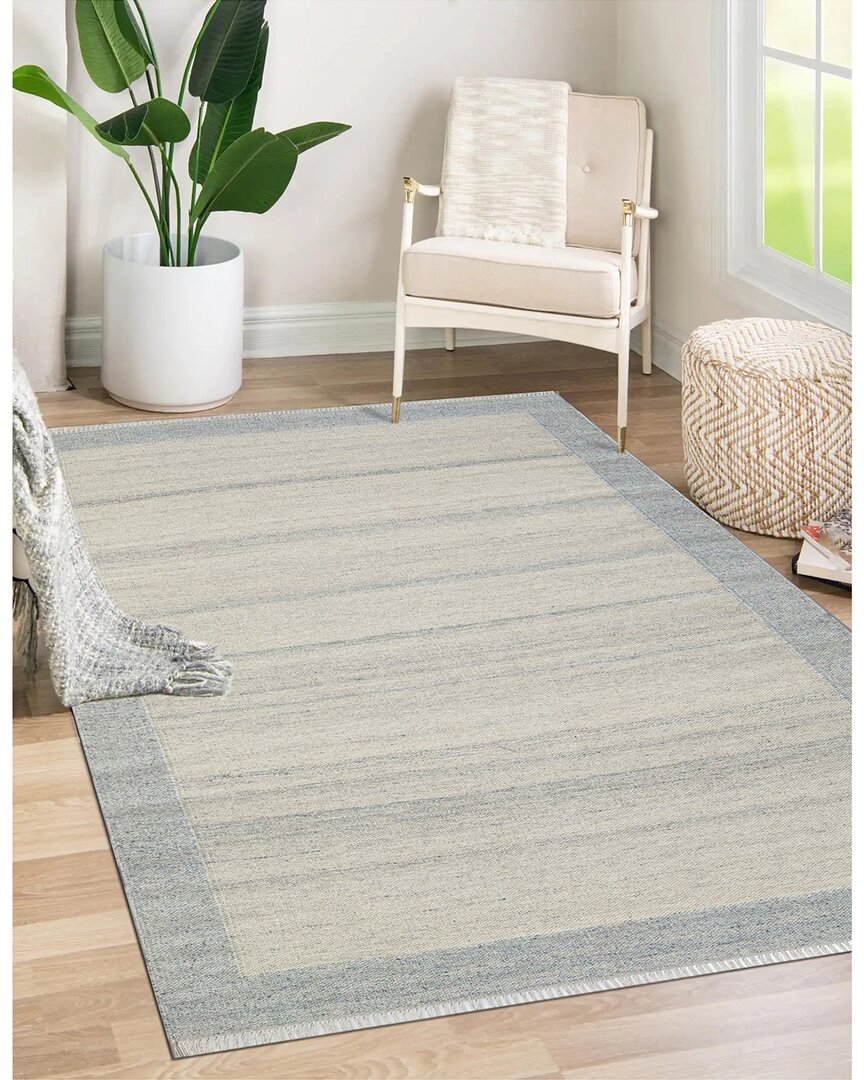 Obeetee Nu Maison Wool Rug In Blue