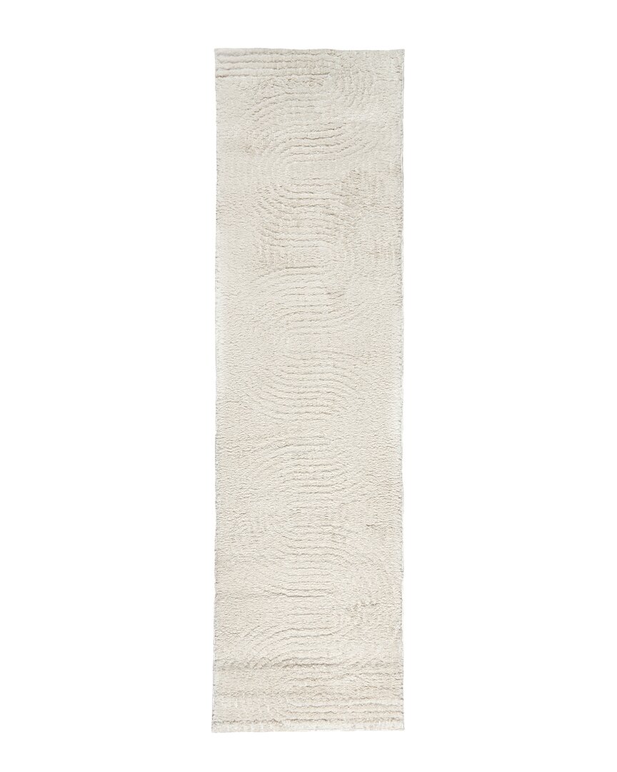 Obeetee Power Loomed Oslo Rug In White