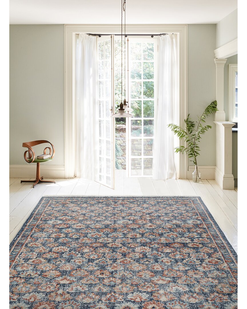 Obeetee Palace Wool Rug In Blue
