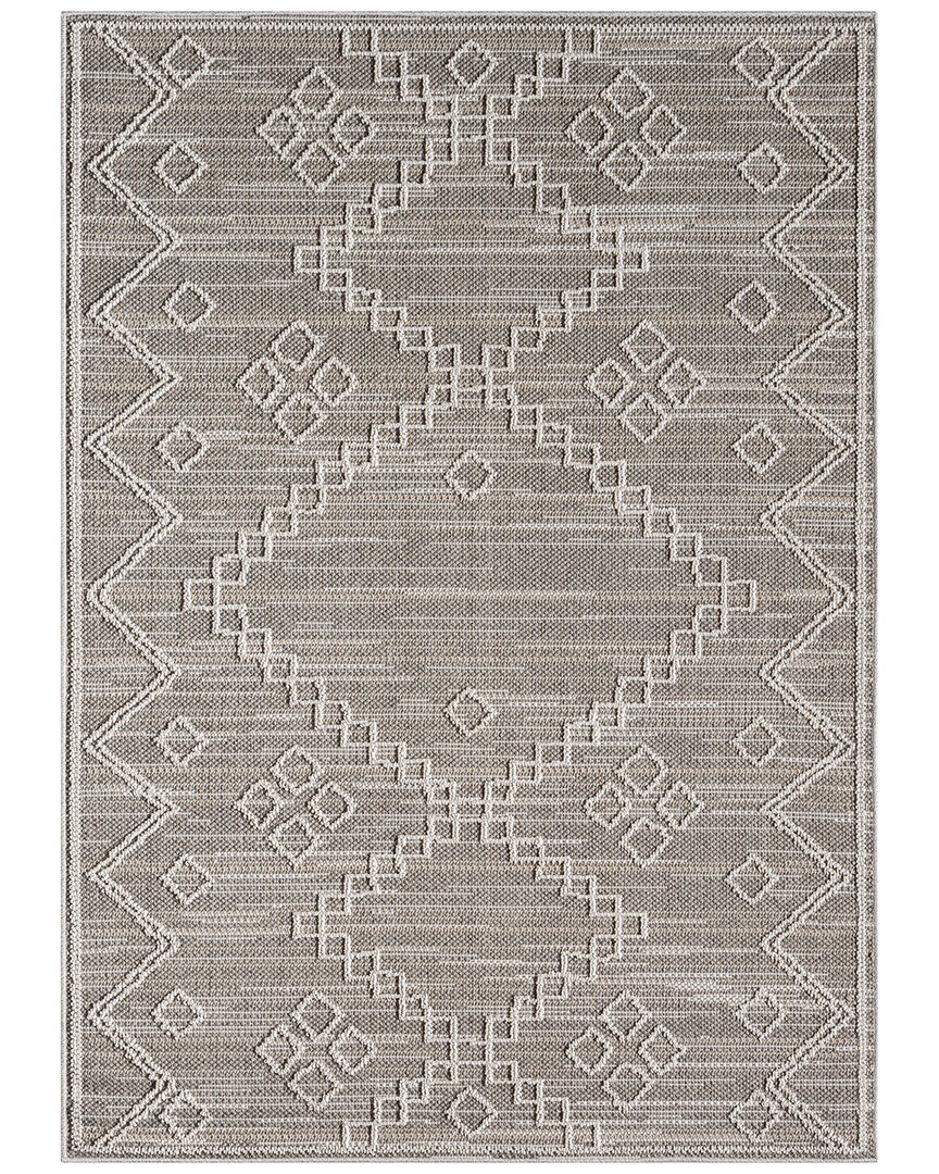Obeetee Flatweave Resort Rug In Neutral