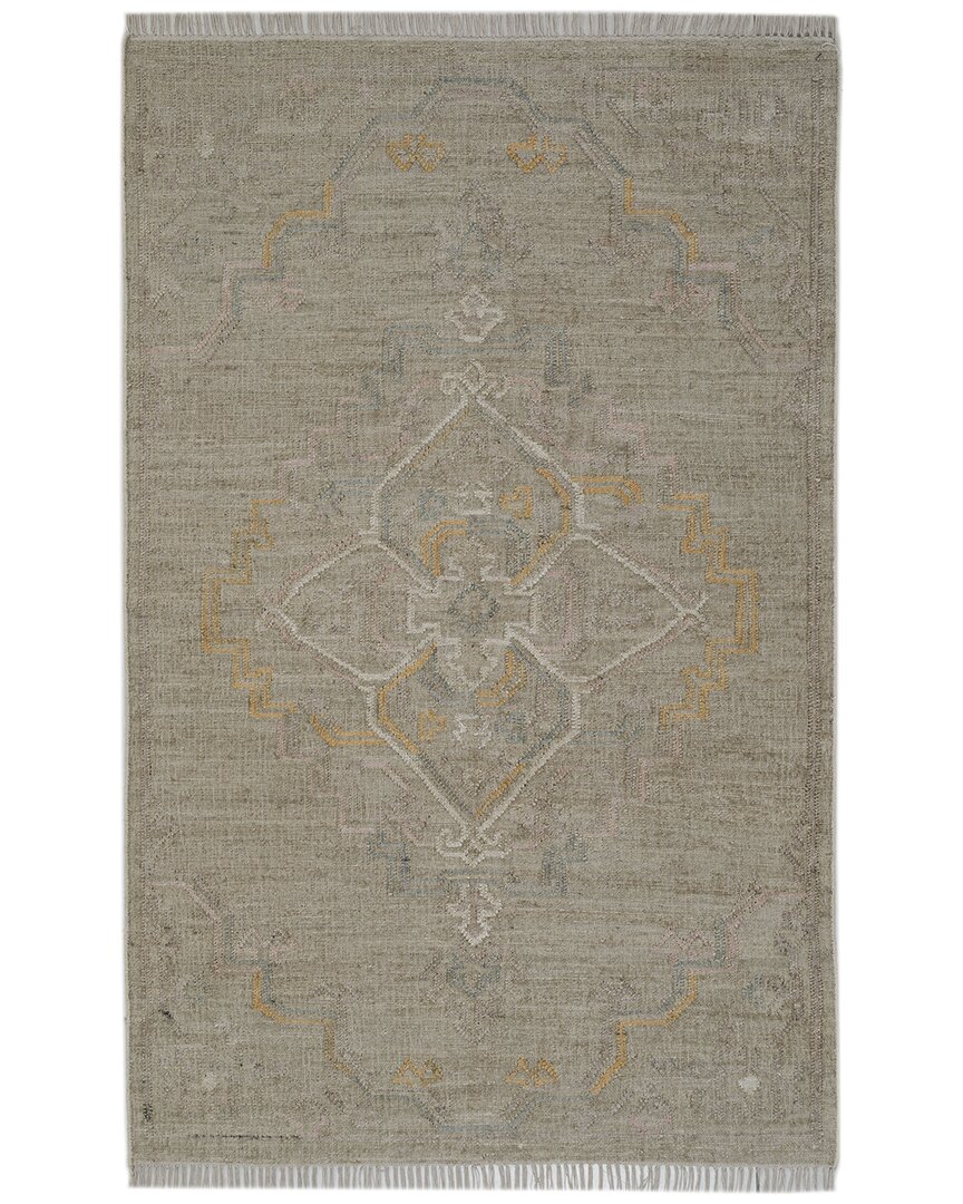 Obeetee Flatweave Sona Jute Rug In Multi