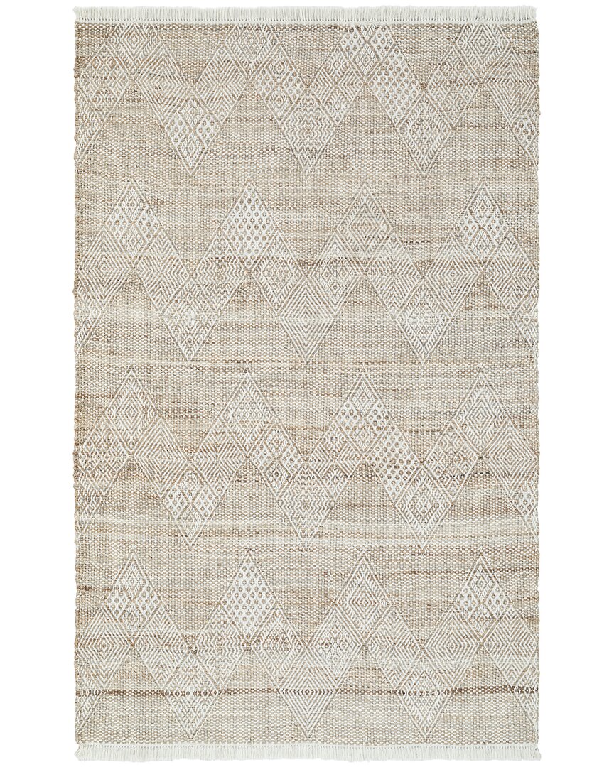 Obeetee Flatweave Sona Jute Rug In Neutral