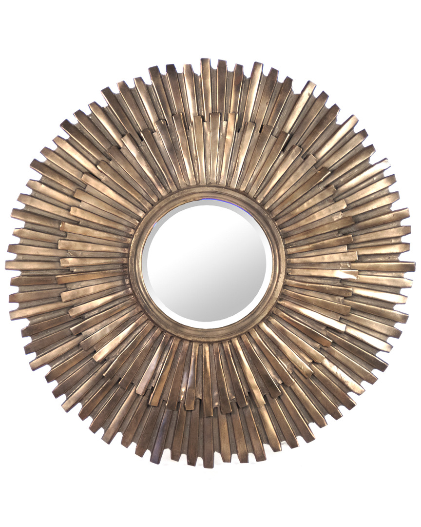Zentique Daria Mirror In Brown
