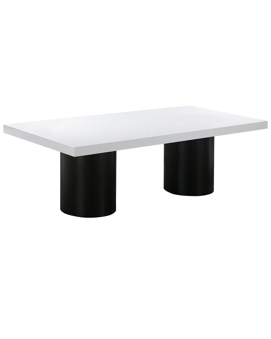 Tov Furniture Nova Dining Table In White