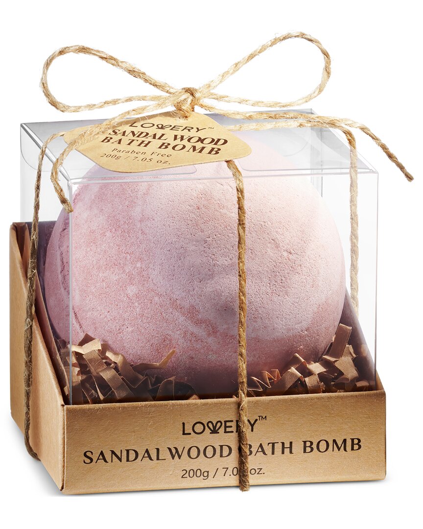 Lovery Sandalwood Handmade Bath Bomb