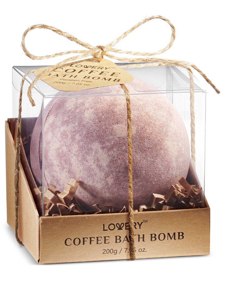 Lovery Coffee Handmade Bath Bomb, 7oz Extra Large Spa Body Care Ball