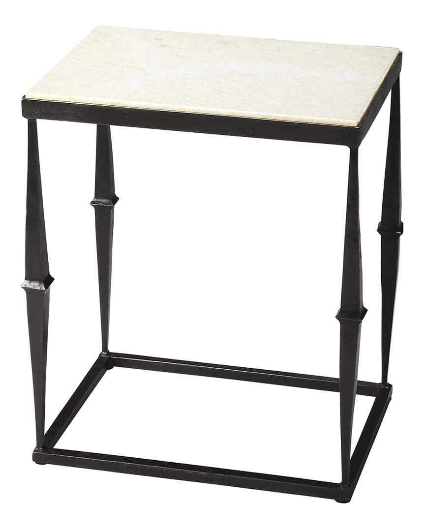 Butler Specialty Company Butler Specialty Jacoby White Marble Side Table