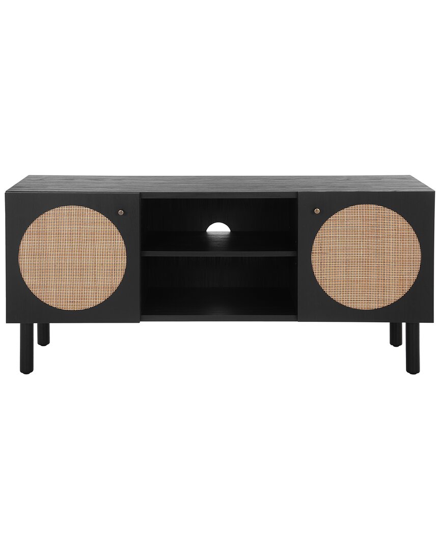Safavieh Ophelia 2-door 2-shelf Media Stand In Black