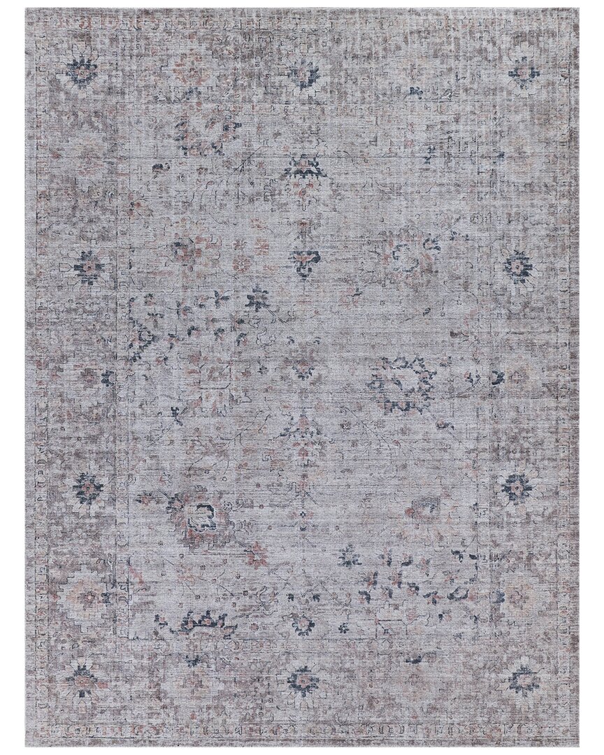 Exquisite Rugs Cambridge Hand-loomed New Zealand Wool & Bamboo Silk Beigebrown Area Rug