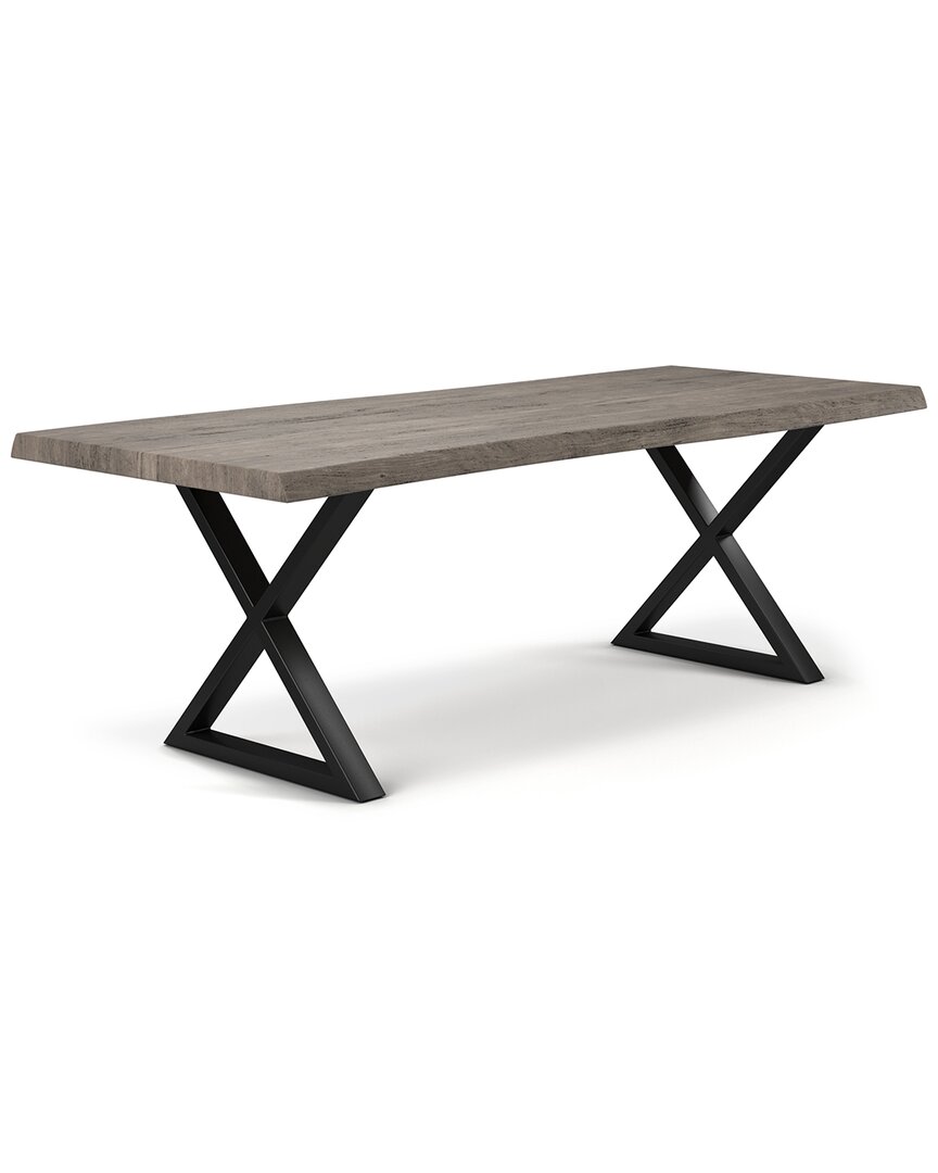 URBIA URBIA BROOKS 92IN X BASE DINING TABLE