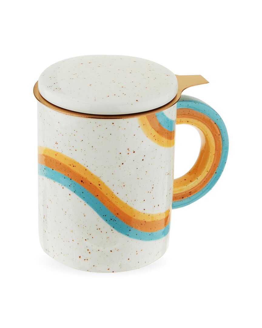 Pinky Up Everlee Mug With Infuser & Lid