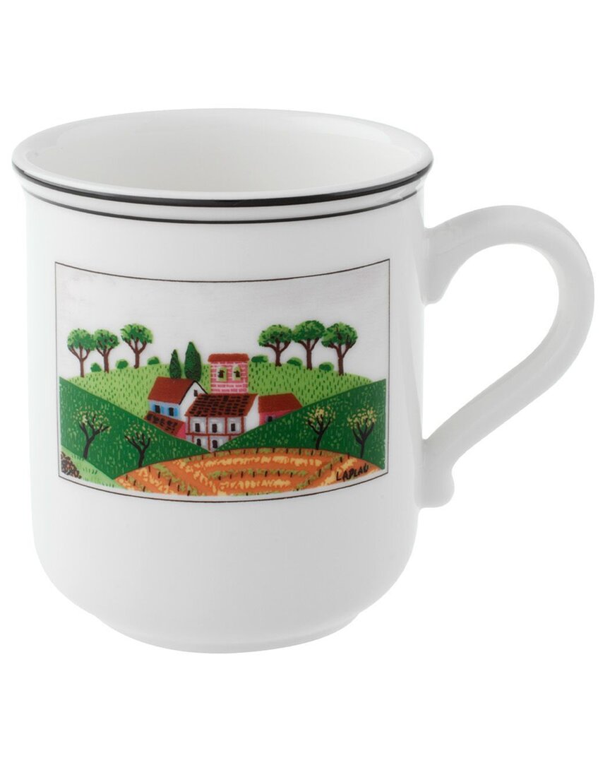 Villeroy & Boch Design Naif Farmland Mug In White