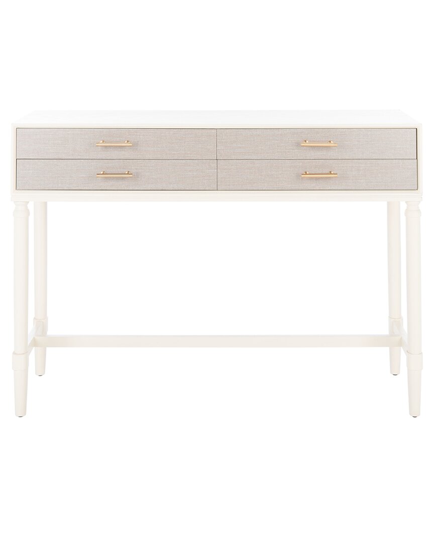 Safavieh Estella 4-drawer Console Table In White