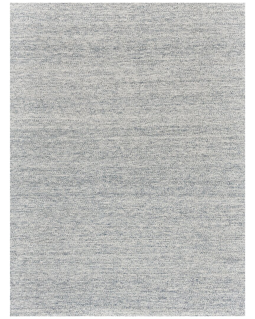 Exquisite Rugs Rhodes Hand-loomed Pet Yarn Area Rug In Blue