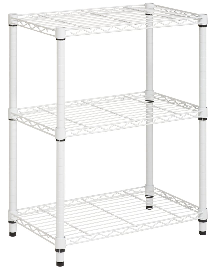 Honey-can-do 3-tieradjustable Shelving Unit In White