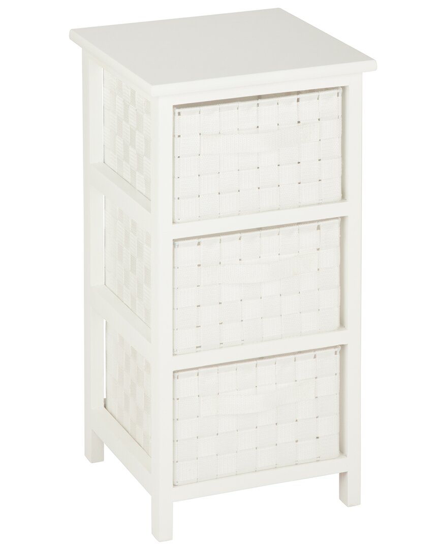 Honey-can-do Small Storage Cabinet In White
