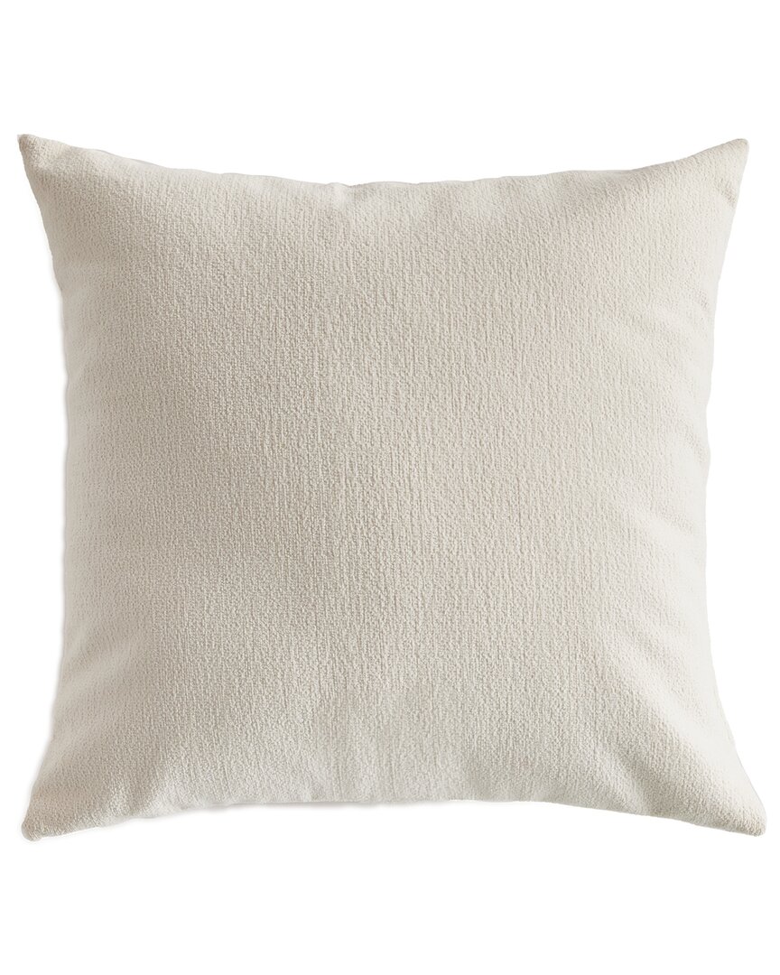 Napa Home & Garden Cooper Square Indoor/outdoor Pillow In White