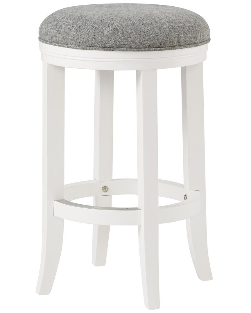 Shop Alaterre Natick Counter Height Stool In White