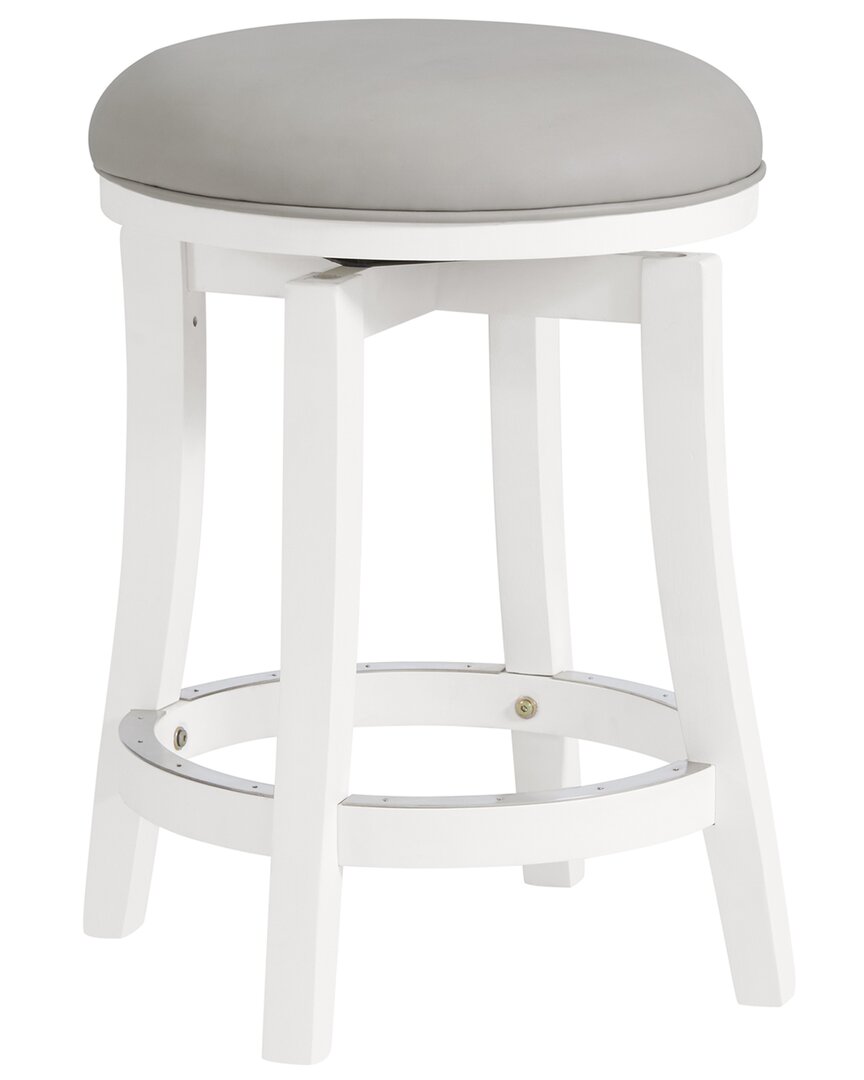 Alaterre Ellie Counter Height Stool In White