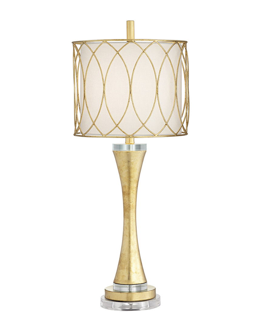 Pacific Coast Trevizo Table Lamp In Gold Leaf