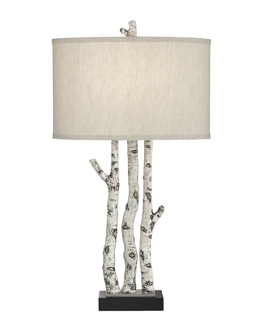 Pacific Coast White Forest Table Lamp