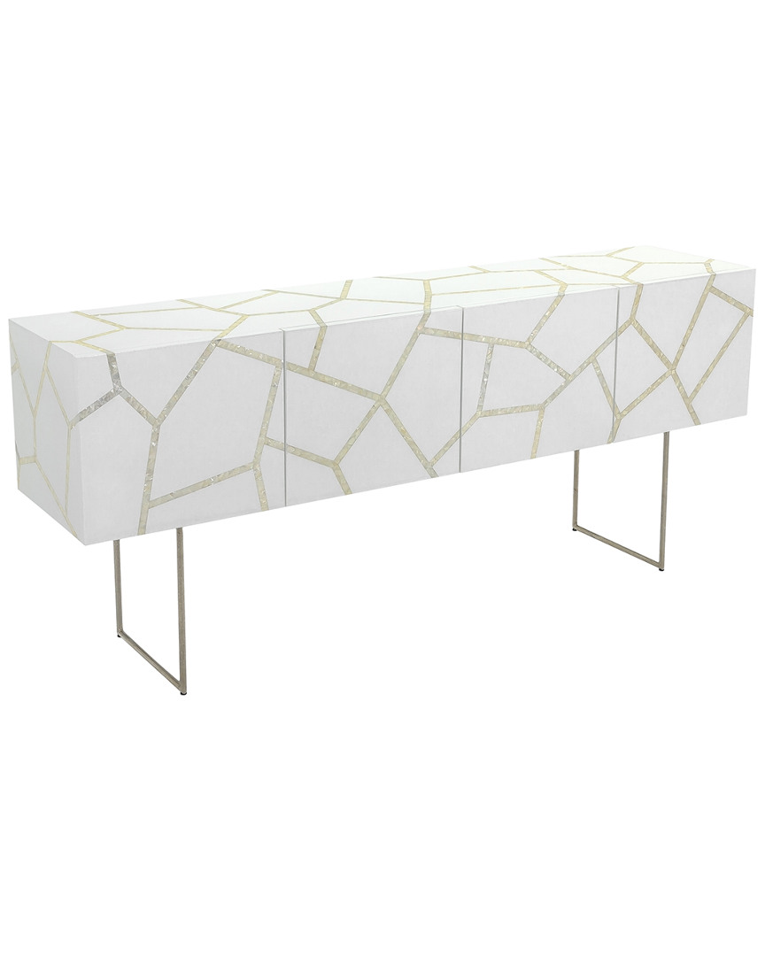 Safavieh Couture Ashley White Shell Buffet