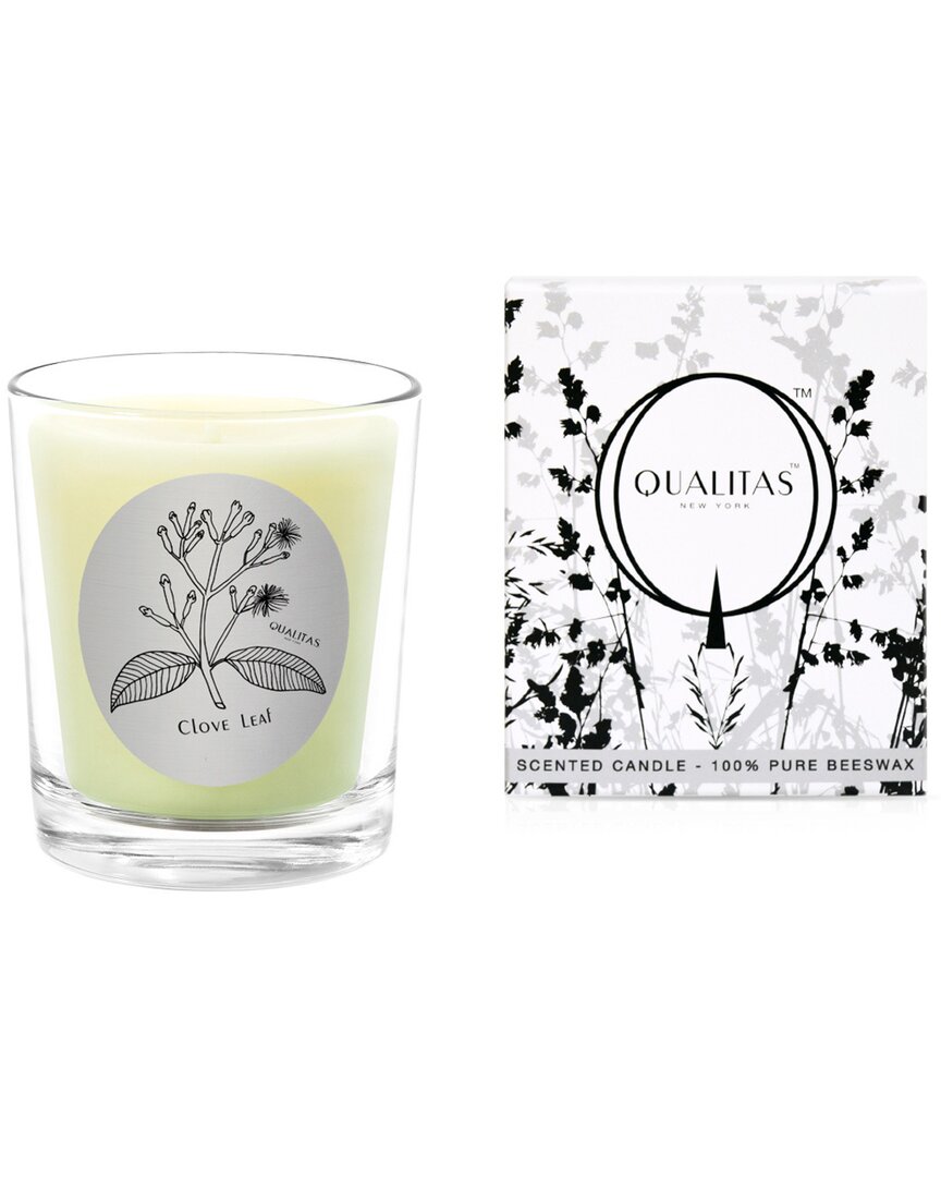 Qualitas Clove Leaf 6.5oz Beeswax Candle